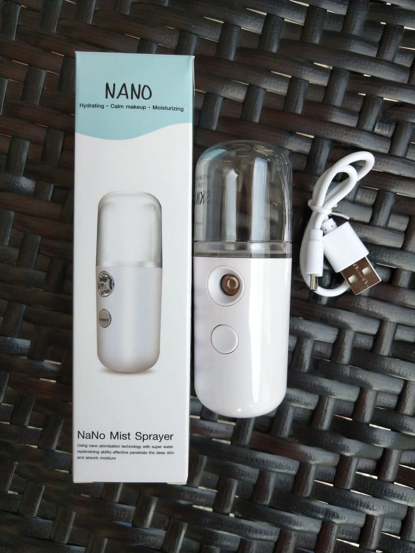 Portable Facial Mister for Instant Hydration On-the-Go
