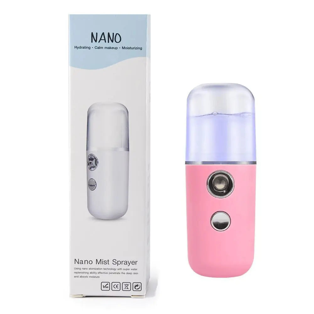 Portable Facial Mister for Instant Hydration On-the-Go