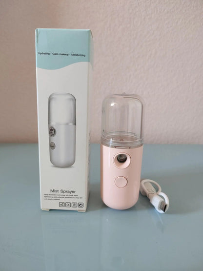Portable Facial Mister for Instant Hydration On-the-Go
