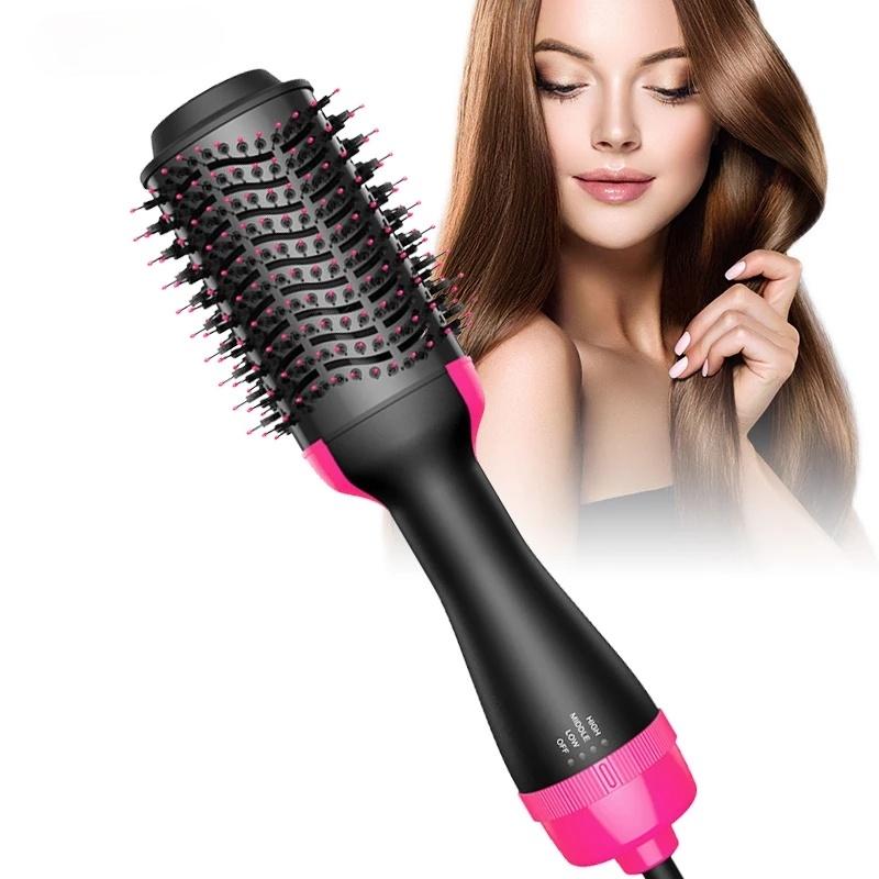 Hot Air Hair Dryer Brush Volumizer for styling and volume with ceramic and ionic technology.