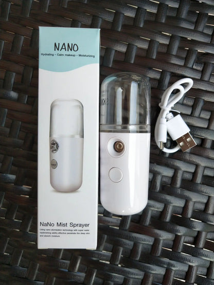 Portable Facial Mister for Instant Hydration On-the-Go